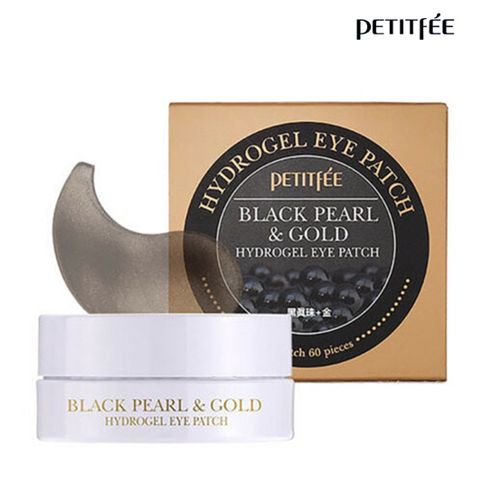 Black Pearl & Gold Hydrogel Eye Patch