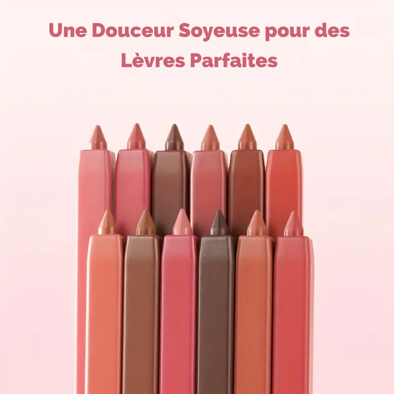 Coffret de Crayons à Lèvres 12 Couleurs